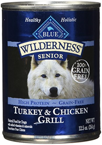 blue buffalo senior canned dog food