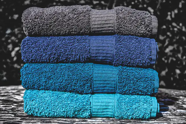 stack of towels